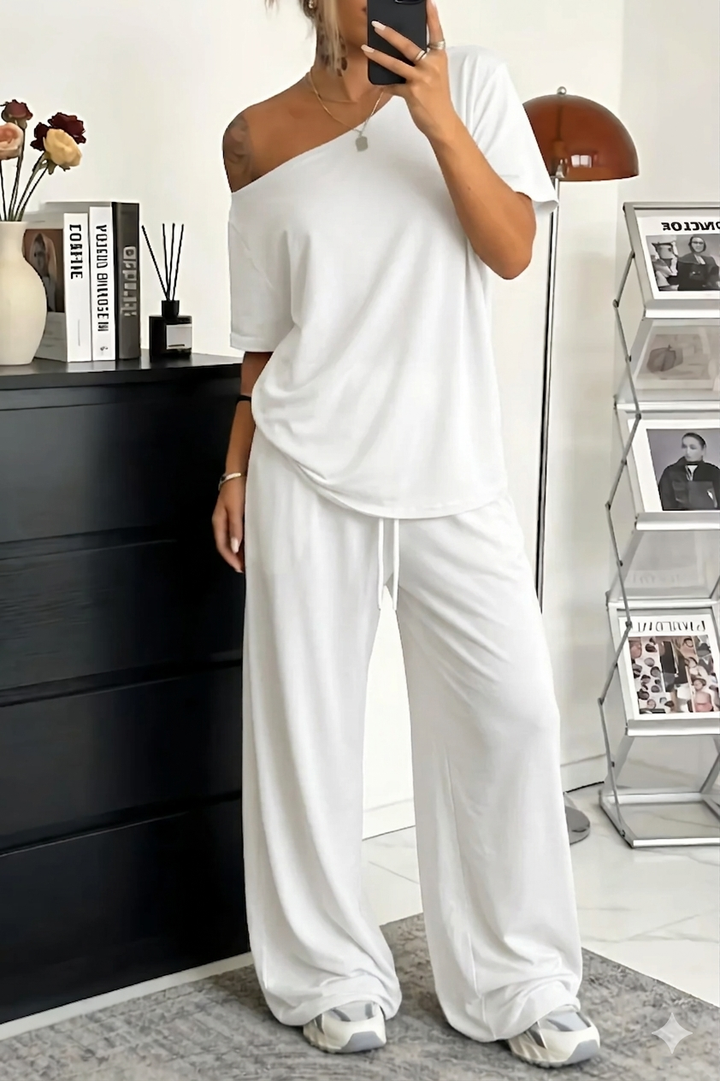 Jory™ Women's Off-Shoulder Two-Piece Set
