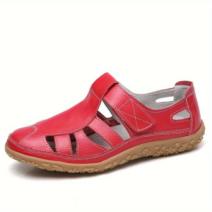 Norah™ Handmade Leather Moccasins with Soft Sole and Vintage Design