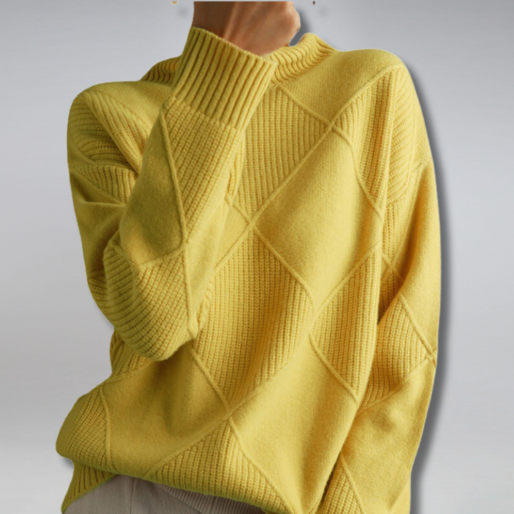SIENNA - CASHMERE TURTLENECK SWEATER