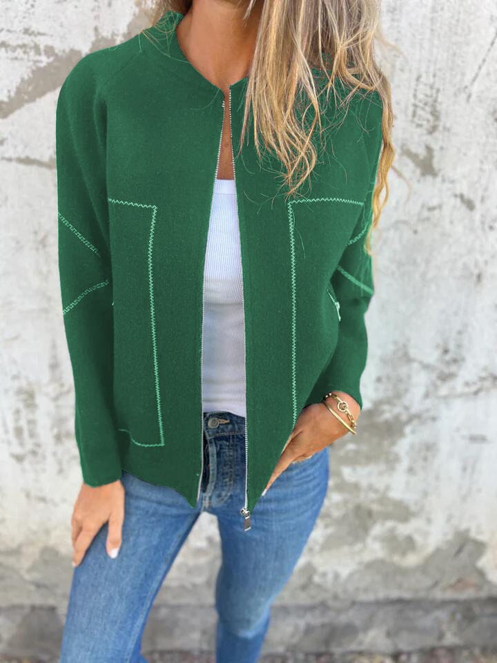CASSIE - CASUAL ZIP VEST