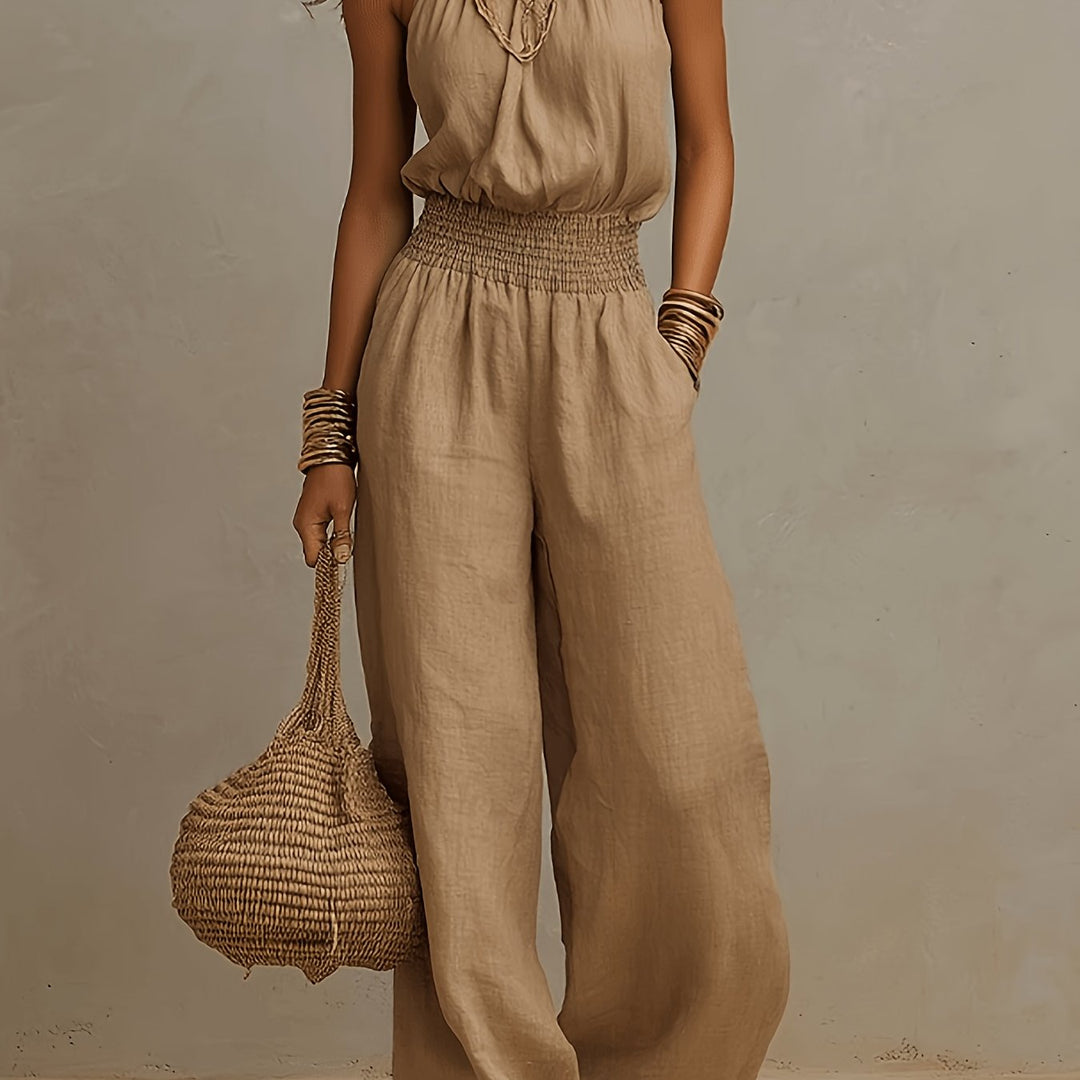Lioraen™ Mono Elegant with Open Back and Relaxed Cut