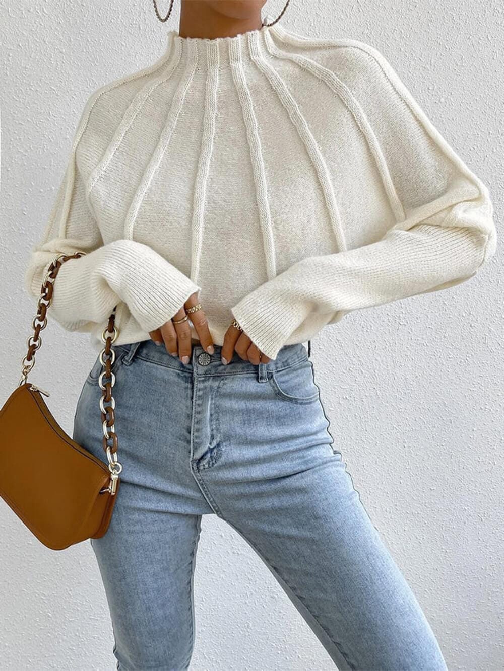 ERIN - DOLMAN SLEEVES SWEATER