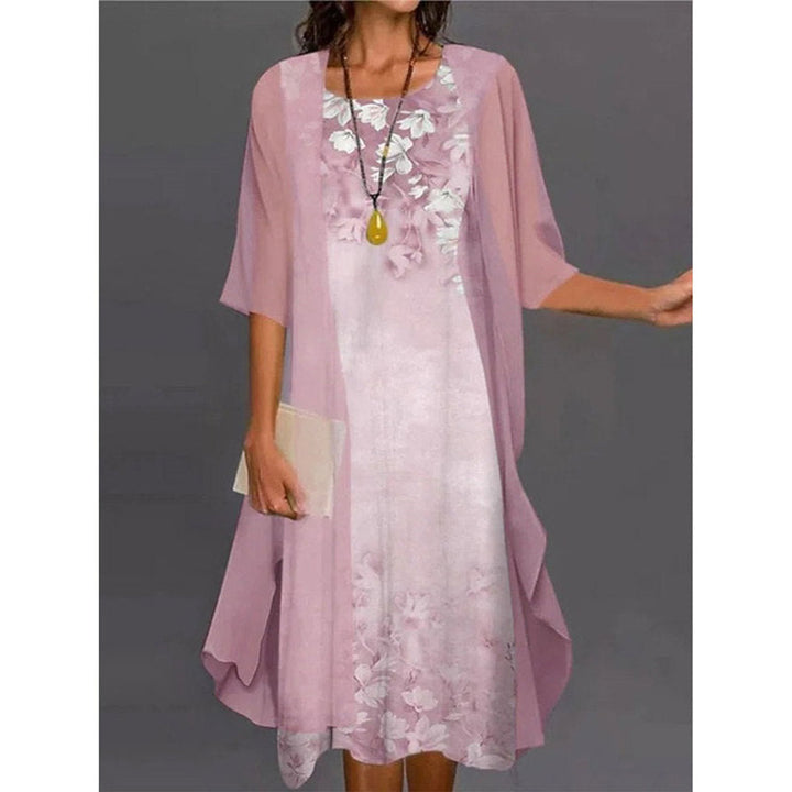 Fawn™ Fitted Party Dress with Glam Touch