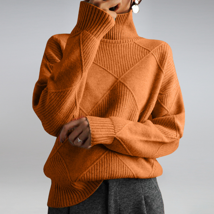 SIENNA - CASHMERE TURTLENECK SWEATER