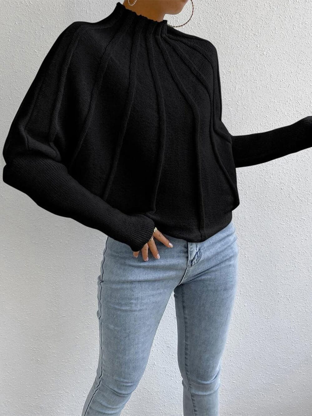 ERIN - DOLMAN SLEEVES SWEATER