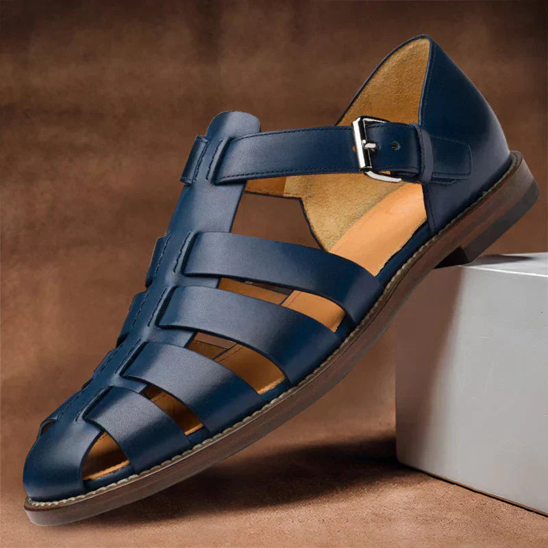 Renzaro™ Leather Sandals