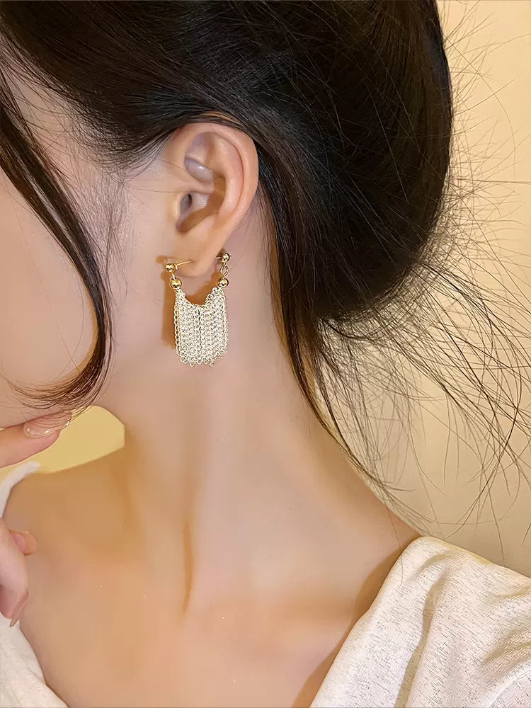 Ursa™ Earrings, Necklace, Bracelet with Cascading Fringe