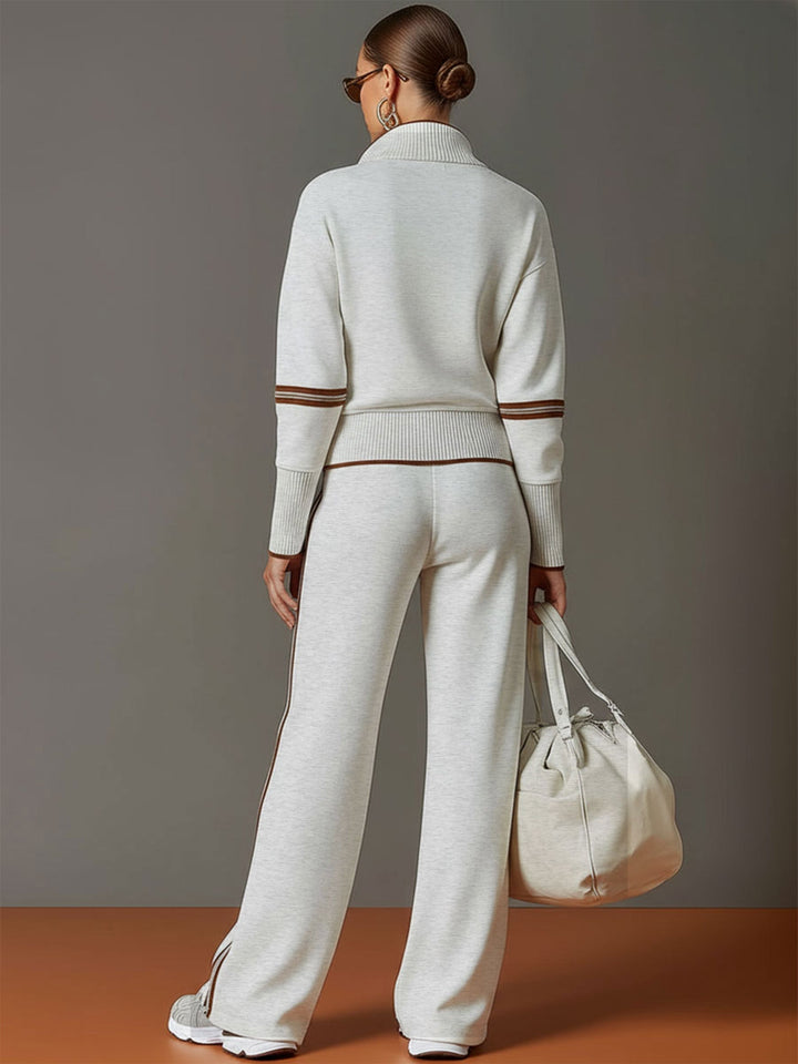 Ansley™ Knit Set with Wide Leg Pants