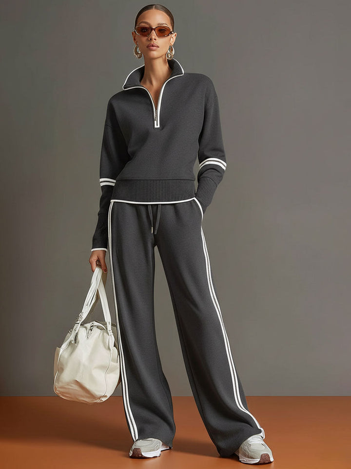 Ansley™ Knit Set with Wide Leg Pants