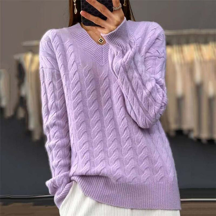 CHARLENE - CHIC KNIT SWEATER
