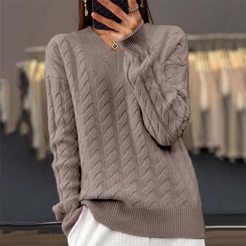 CHARLENE - CHIC KNIT SWEATER