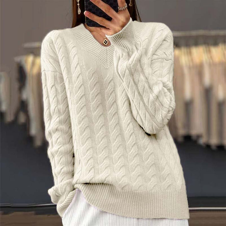 CHARLENE - CHIC KNIT SWEATER