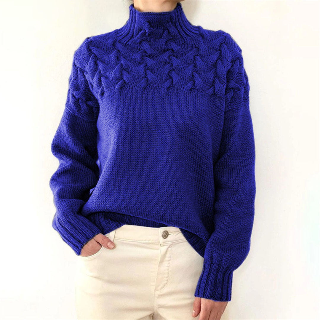 TIARNI - KNITTED TURTLENECK SWEATER