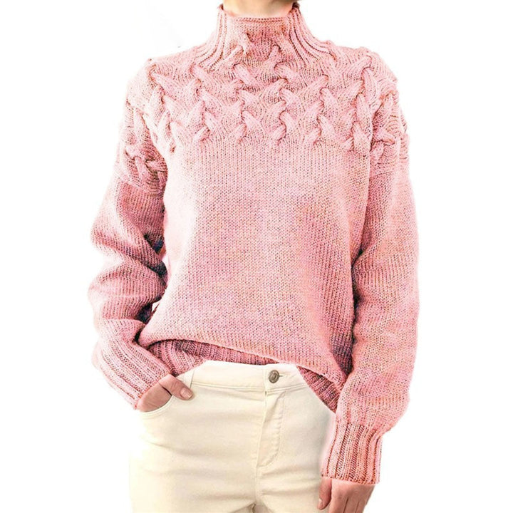 TIARNI - KNITTED TURTLENECK SWEATER