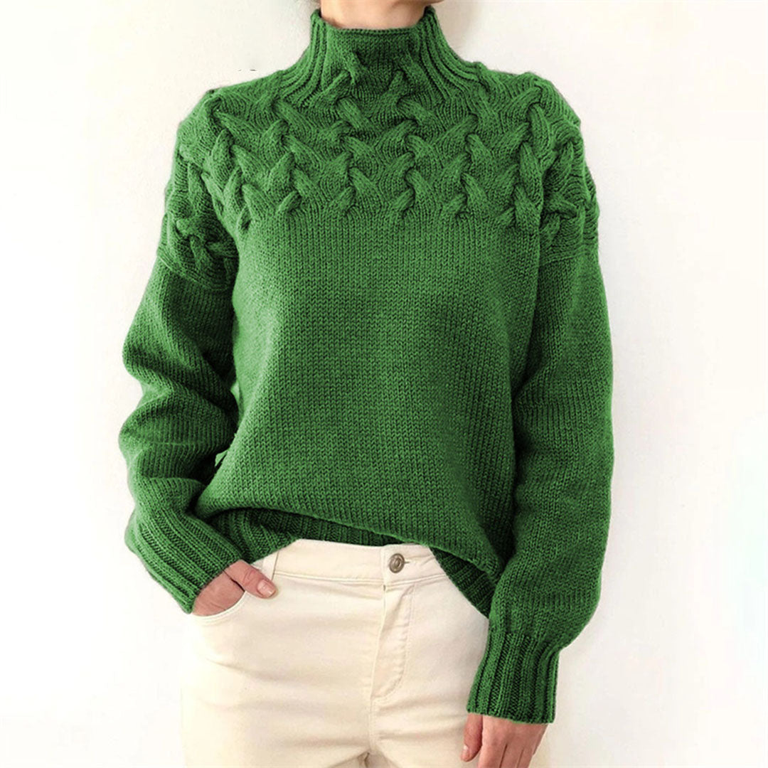 TIARNI - KNITTED TURTLENECK SWEATER
