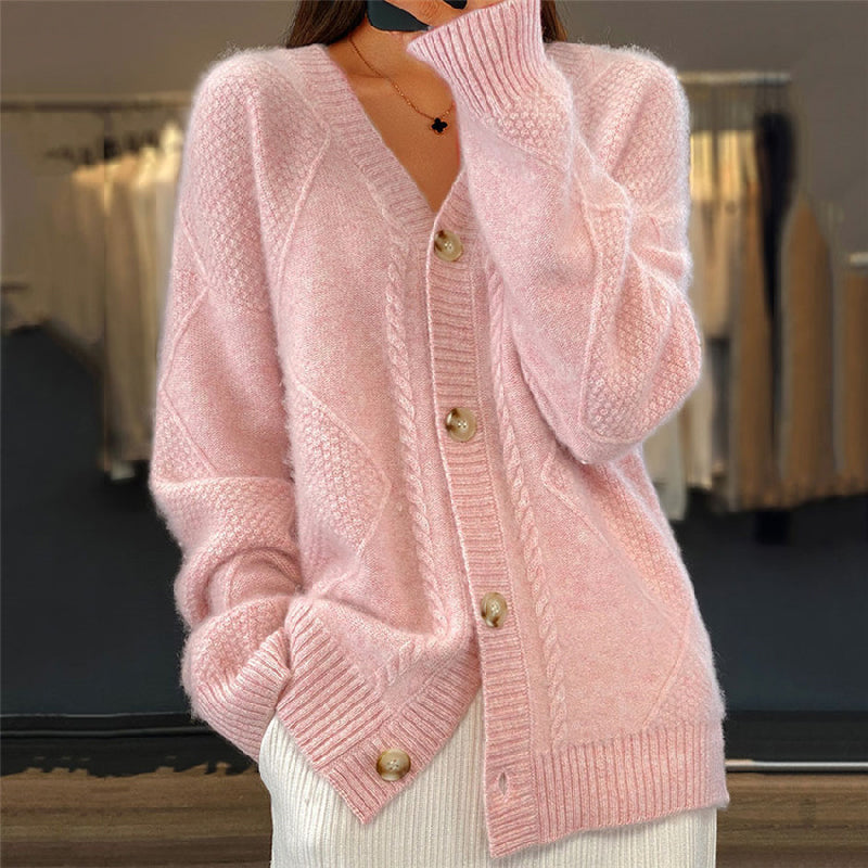 HENSLEY - SOFT KNITTED CARDIGAN