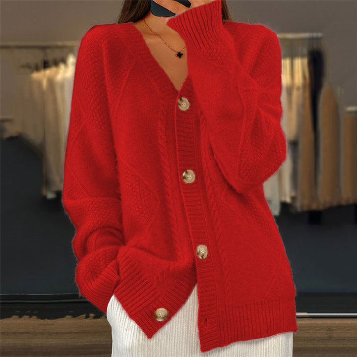 HENSLEY - SOFT KNITTED CARDIGAN