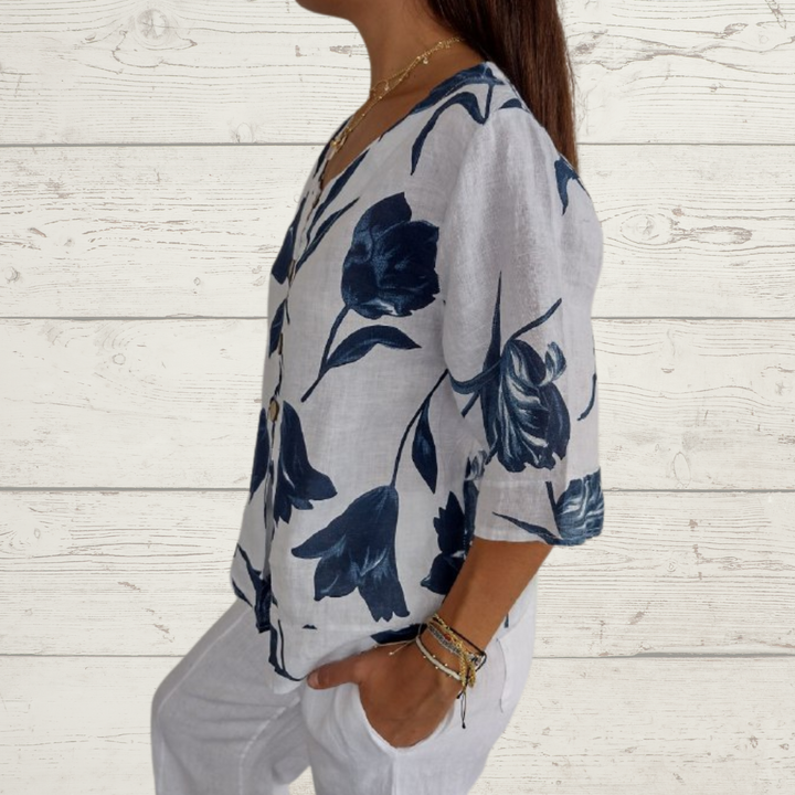 Jolirae™ Elegant Printed Dress with Comfortable Fit and Casual Style