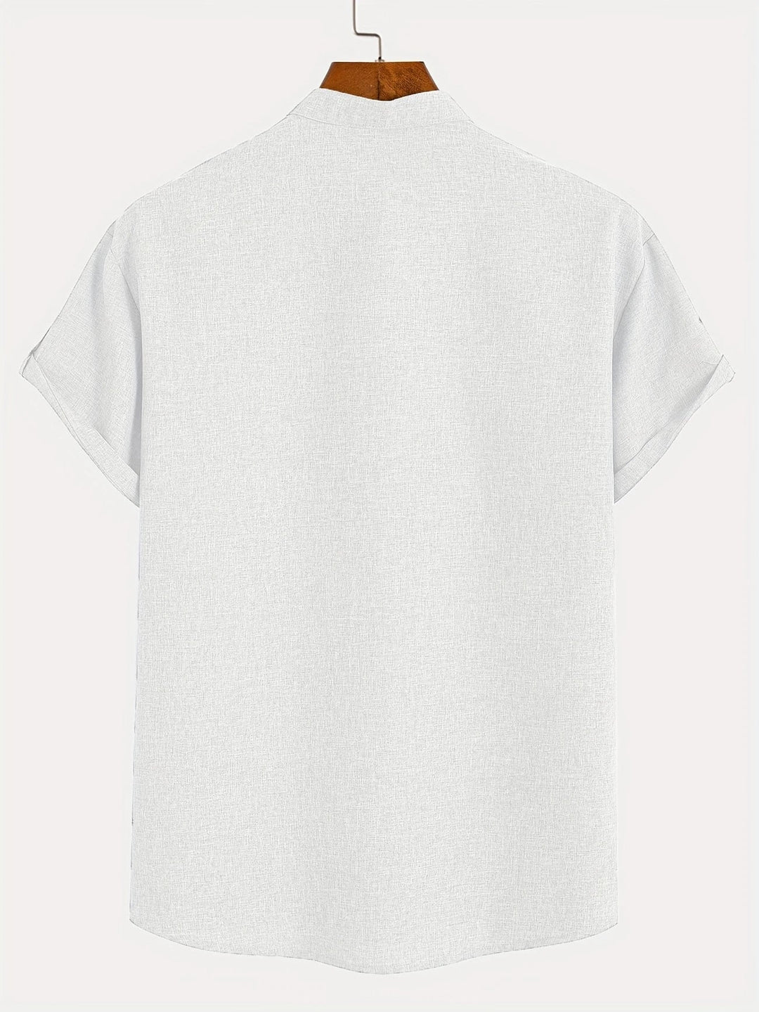 Hayes™ Elegant Short Sleeve High Neck Shirt