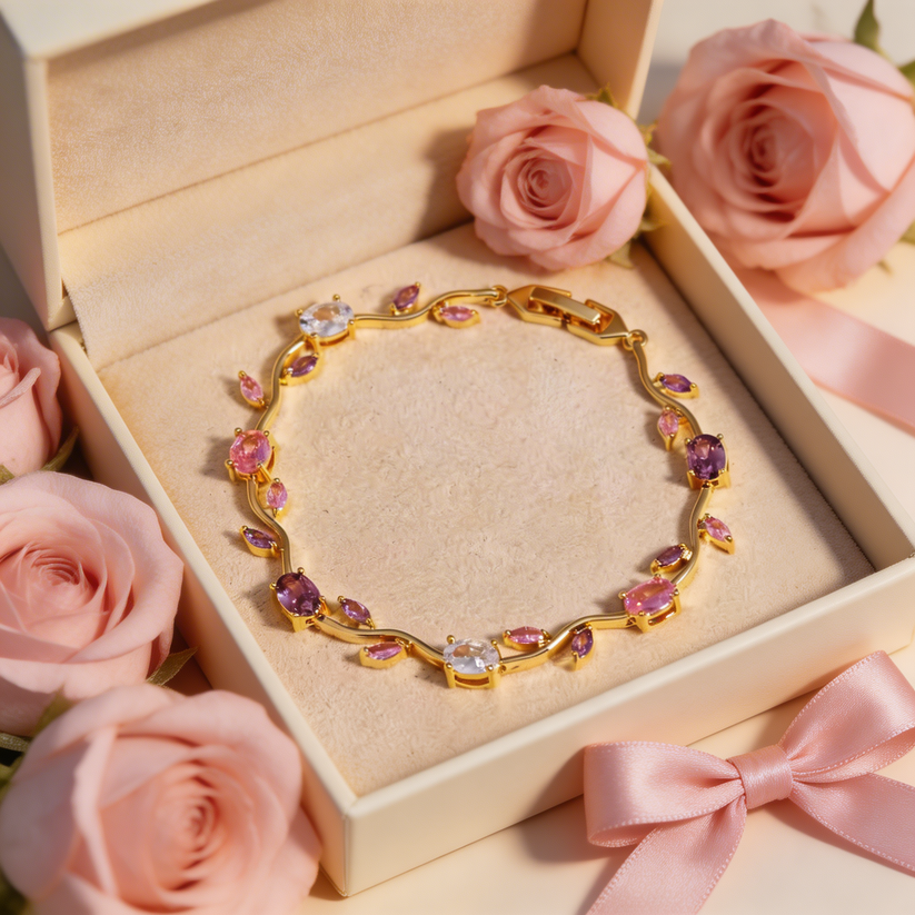 Alina™ Aura Tulip Bracelet