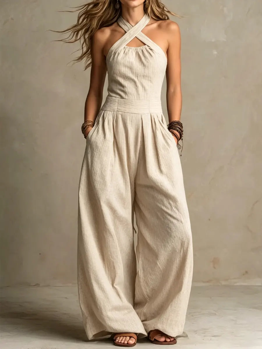 Harlow™ Elegant Mono with Crossed Neckline