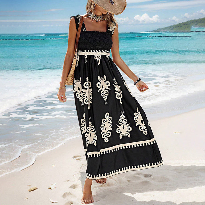 Lilira™ Women's Sleeveless Dresses with Off-Shoulder Design