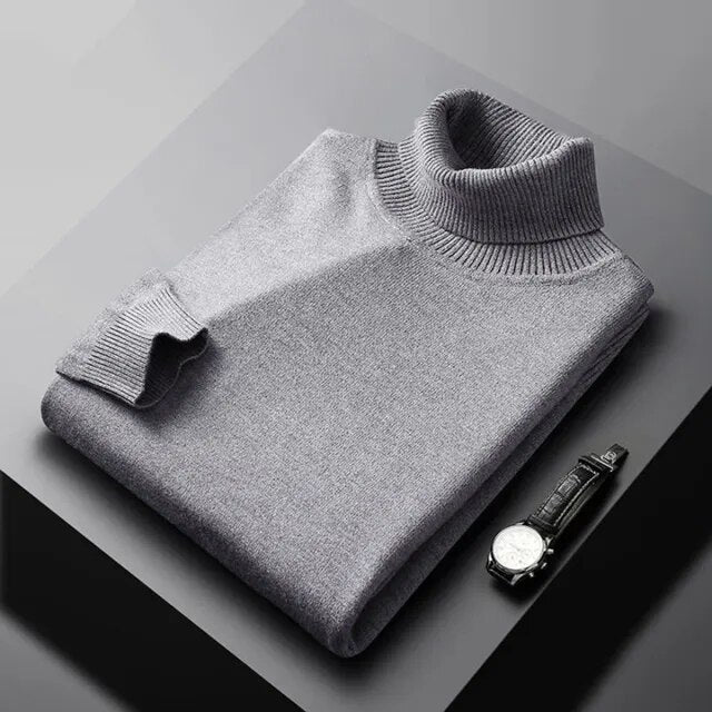 Tommy™ Classic Soft Cashmere Turtleneck Sweater